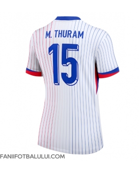 Franța Marcus Thuram #15 Echipament de Fotbal Replică European 2024 Femei Deplasare